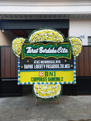 Papan Bunga Duka di Rupat Utara